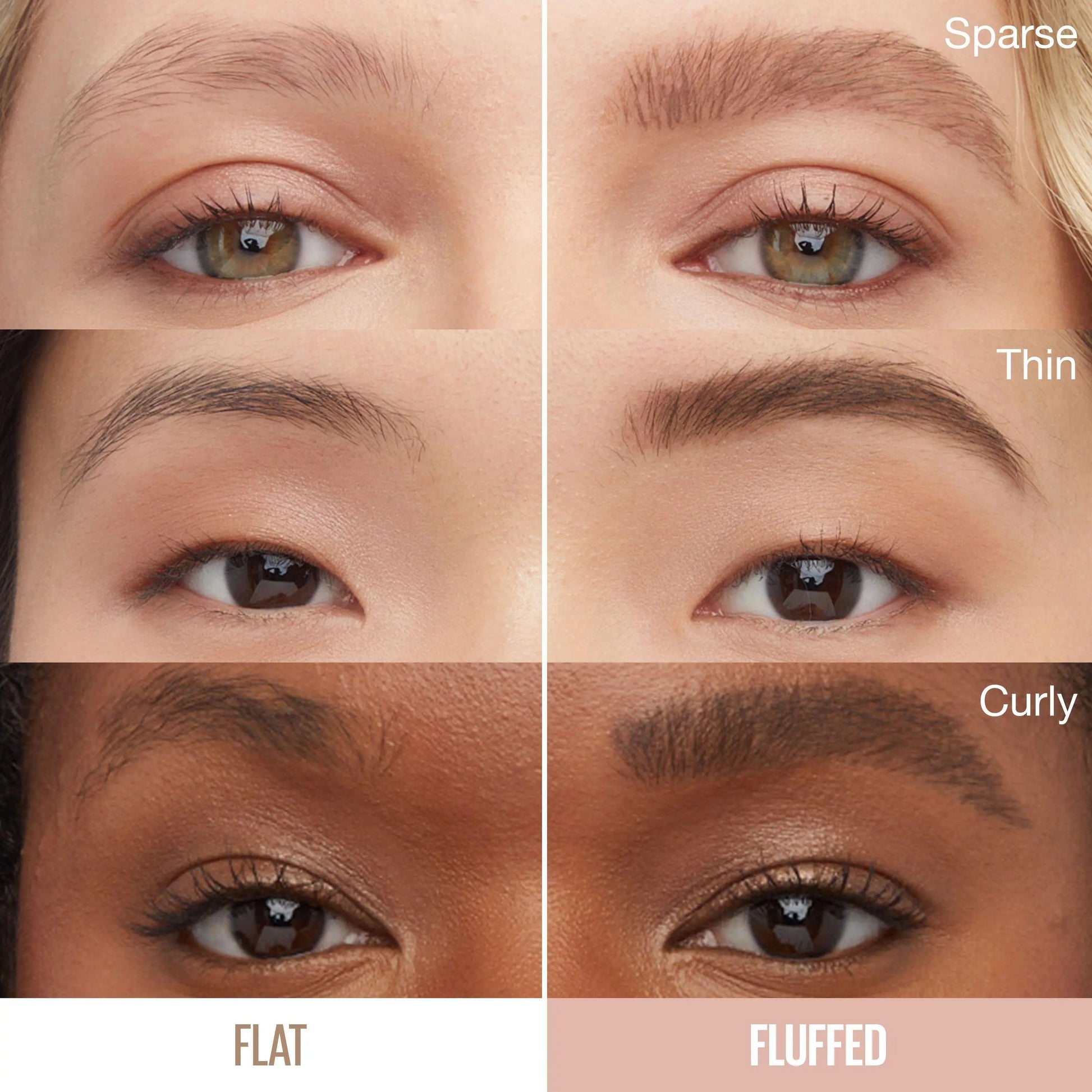 Superfluff Eyebrow Volumizing Mousse, Buildable Soft & Full Brows, All-Day Wear, Flake Resistant, Maybelline New York