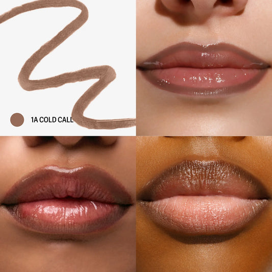 LIP LINER STAY-N - Peel-Off Lip Liner Stain - All Day & Night Lipliner with Hyaluronic Acid & Vitamin E - Long Lasting Formula - 0.12 Fl Oz / 3.5 Ml